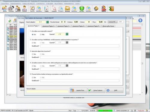 Programa para Academia com Agendamento e Contrato v2.0 - Fpqsystem 187948