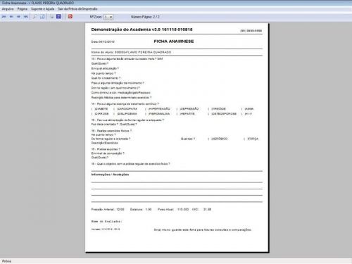 Programa para Academia com Agendamento Contrato e Financeiro v3.0 Plus - Fpqsystem 187982