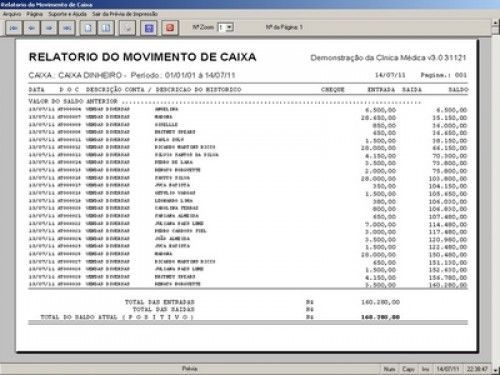 Programa para Consultório e Clinica Médica com Agenda e Financeiro v3.0 - Fpqsystem 3103