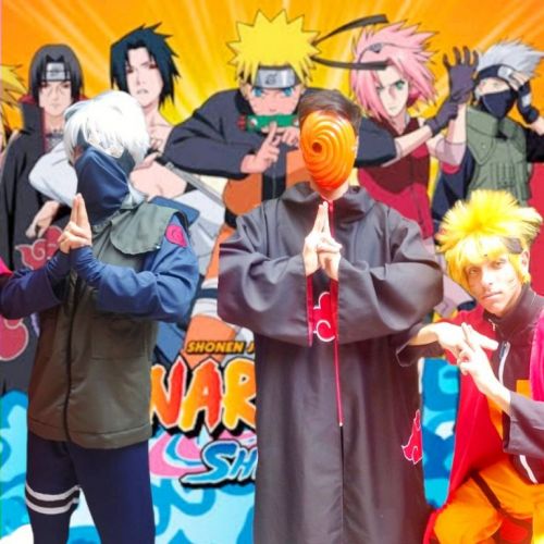 Naruto Cover turma Personagens Vivos festa infantil 603759