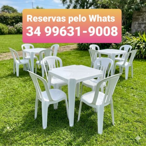 aluguel mesas cadeiras luizote freitas uberlândia  786300