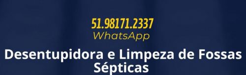 Desentupidora em Porto Alegre e Regiões Metropolitanas 5198171-2337 Whatsapp  740588