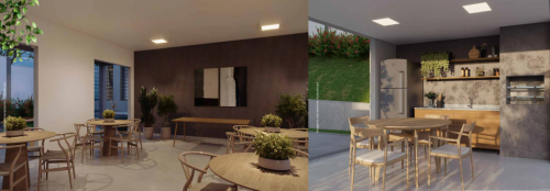 Minha Casa Minha Vida em Contagem com 2 elevadores apês de 2 quartos com suíte e lazer com salão de festas espaço gourmet playground espaço fitness redário praça de encontro praça das jabuticabeiras  774808