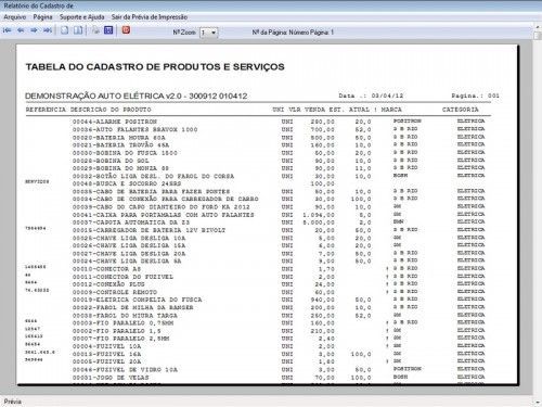 Programa para Autoelétrico  Ordem de Serviço Vendas e Financeiro v2.0 - Fpqsystem 6694