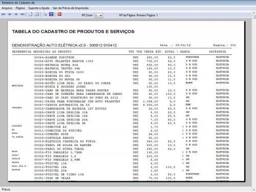 Programa para AutoElétrica + Ordem de Serviço Vendas e Financeiro v2.0 6694