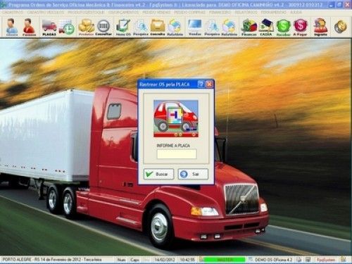 Programa OS Oficina Mecânica Caminhão com Serviços Orçamentos Vendas e Financeiro v4.2 6736