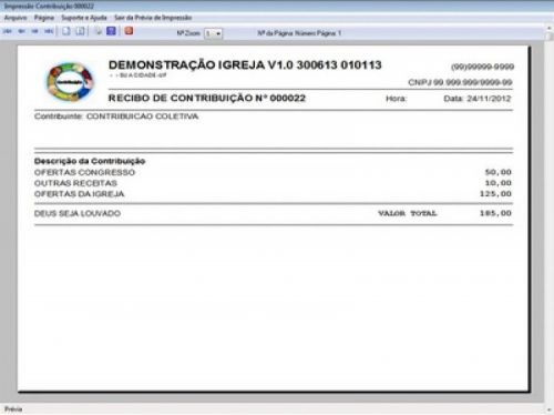 Programa para Controle de Igrejas v1.0 - Fpqsystem 11371