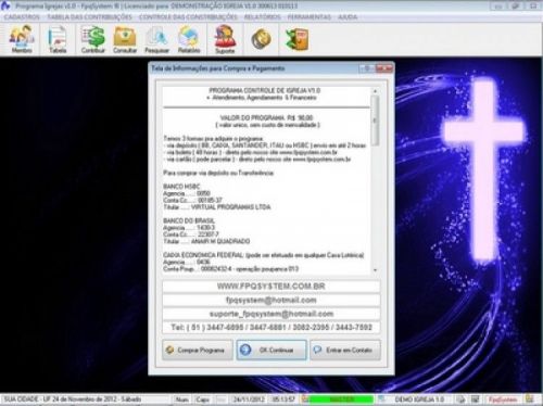 Programa para Controle de Igrejas v1.0 11374