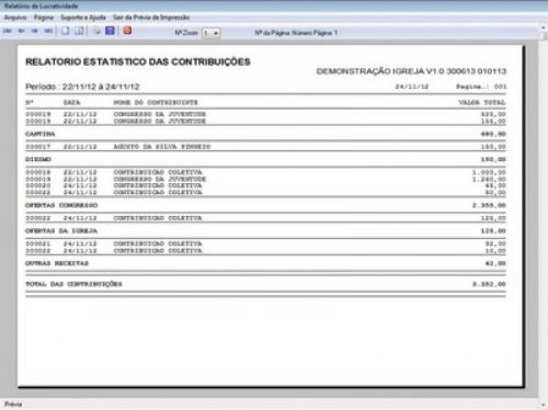 Programa para Controle de Igrejas v1.0 - Fpqsystem 11378