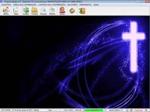 Programa para Controle de Igrejas v1.0 - Fpqsystem 11379