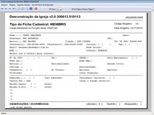 Programa para Controle de Igrejas  Agendamento  Financeiro v2.0 - Fpqsystem 11387