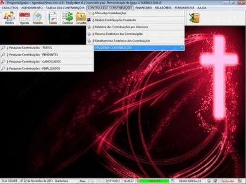 Programa para Controle de Igrejas + Agendamento + Financeiro v2.0 11402