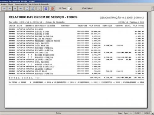 Programa para Marcenaria com Ordem de Serviço Orçamentos Vendas e Financeiro v4.9 - Fpqsystem 11544