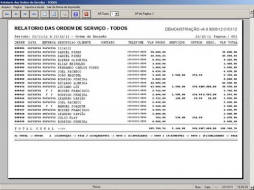 Programa para Marcenaria com Ordem de Serviço, Orçamentos, Vendas e Financeiro v4.9 - Fpqsystem 11544