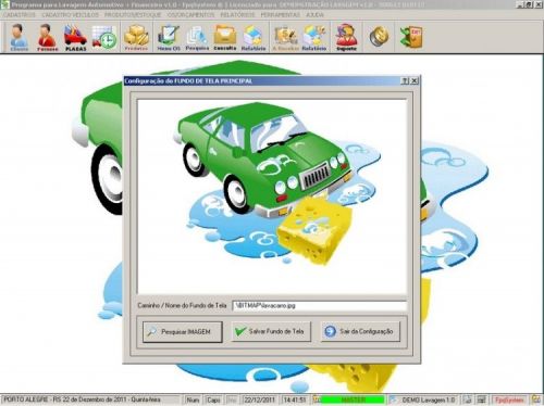 Programa para Lavagem Automotiva com Serviços e Clientes v1.0 - Fpqsystem 11575