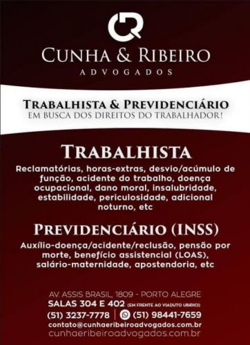 Advogado Trabalhista e Previdenciário 601664