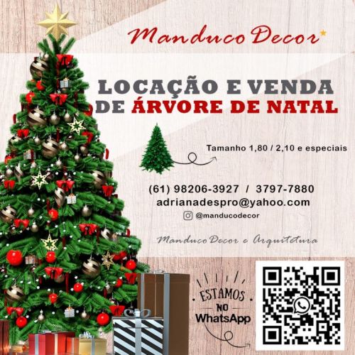 Aluguel  e venda de árvore de Natal decorada em Brasília 667714