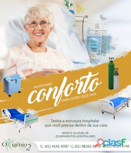 Aluguel de cama hospitalar - Atendimento 24h 680557