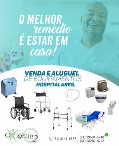 Aluguel de cama hospitalar - Atendimento 24h 680560