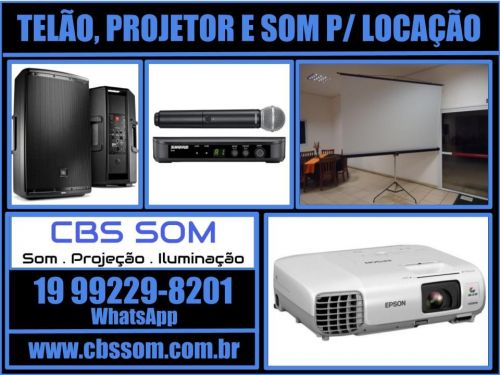 Aluguel de projetor Campinas 19 99229-8201 553667