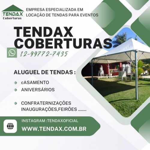 Aluguel de tendas 5x5 10x10 5x3........ 777033