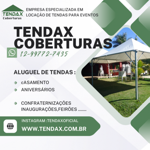 Aluguel de tendas em São José dos Campos 12-99772-7438 762268