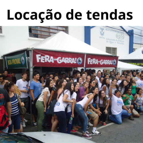 Aluguel de tendas para  Ponto de apoio aos Romeiros  759827