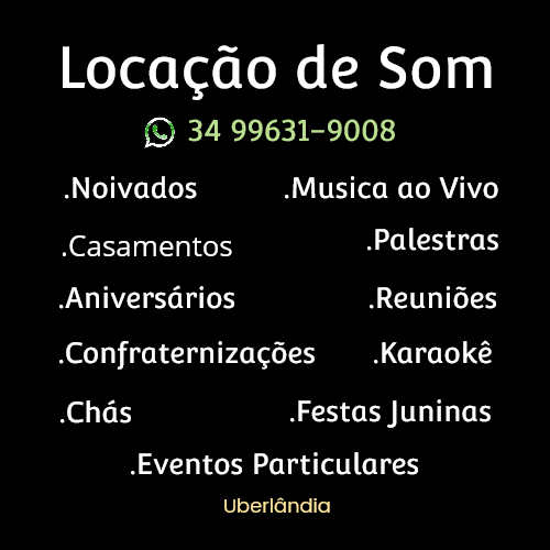 locação som shopping park uberlândia 779385