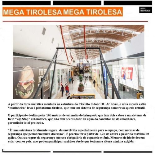Aluguel Locação Tirolesa 784854 Aluguel Locação Tirolesa 784854