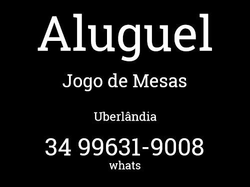 aluguel mesas cadeiras bom jesus uberlândia  739433