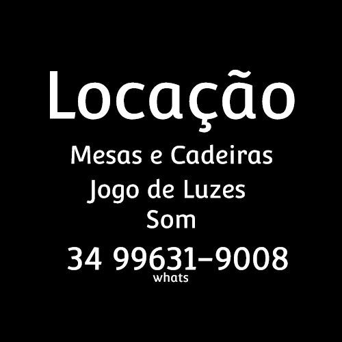 aluguel mesas cadeiras pacaembu uberlândia 548544