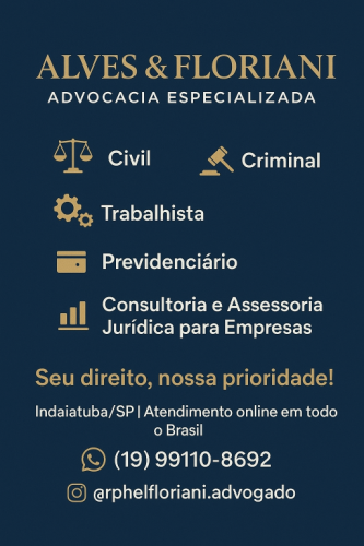 Alves e Floriani advocacia especializada. 775460
