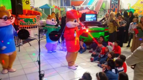 Alvin Esquilos Cover Personagens Vivos Animação Festas Infantil 323321