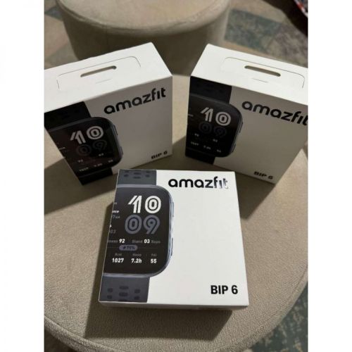 Amazfit Bip 6 Preto Dourado 752168