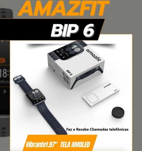 Amazfit Bip 6 Preto Dourado 752169