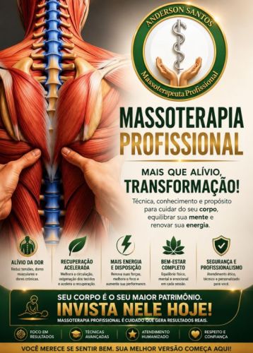 Anderson Santos Massoterapeuta Profissional  783300