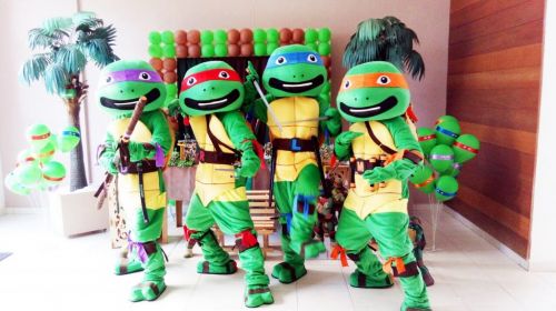 Animação Tartarugas Ninja personagens vivos cover 738734