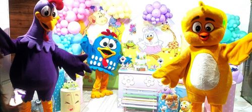 Animação Turma Galinha Pintadinha cover Festa 737531