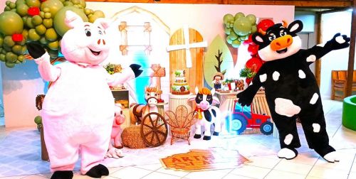 Animais cover personagens vivos Festa fazenda 737511