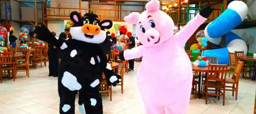 Animais cover personagens vivos Festa fazenda 737512