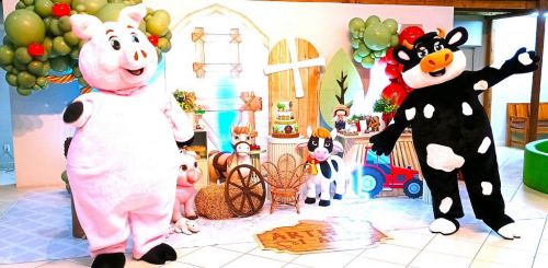 Animais cover personagens vivos Festa fazenda 737516