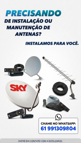 Antenista Df - instalação de antenas - fale com instalador de antenas  782668