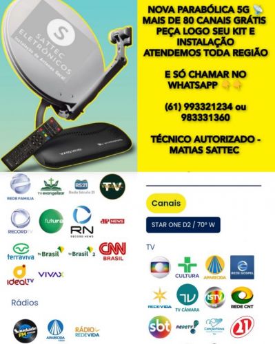 Antenista melhor antena digital externa Vicente Pires Df 757023