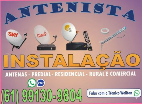 Antenista Asa Norte em Brasília Df - todo o Df 764456