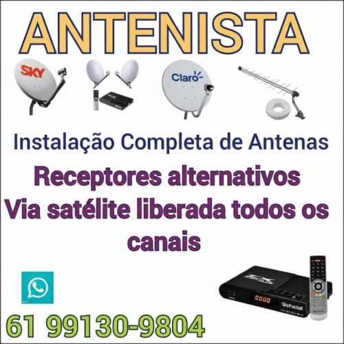 Antenista Sobradinho — Df Instalação de antenas de Tv 767927 Antenista Sobradinho — Df Instalação de antenas de Tv 767927