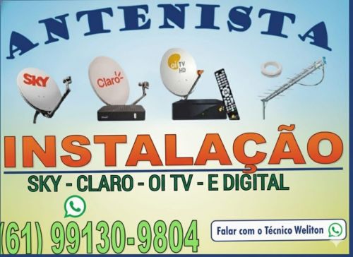 Antenistas em Brasília - Instalador de Antena Digital  777884
