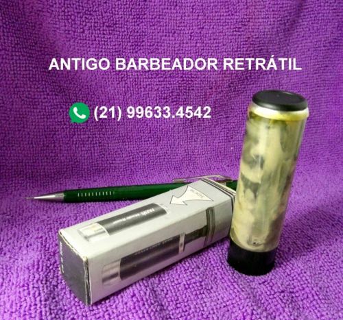 Antigo barbeador retrátil. 704291