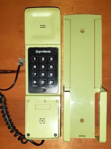 Antigo Telefone Analógico Gradiente -anos 1980. 704358