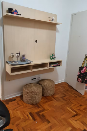 Apartamento 01 quarto 40mt reformado e planejado na República – sol da tarde 770318