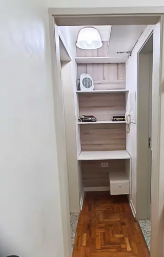 Apartamento 01 quarto 40mt reformado e planejado na República – sol da tarde 770322